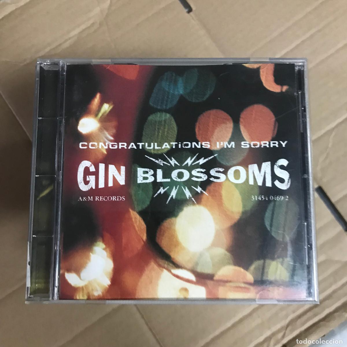 CDs de m&uacute;sica: GIN BLOSSOMS - CONGRATULATIONS IM SORRY - CD A&M 1996 - Foto 1