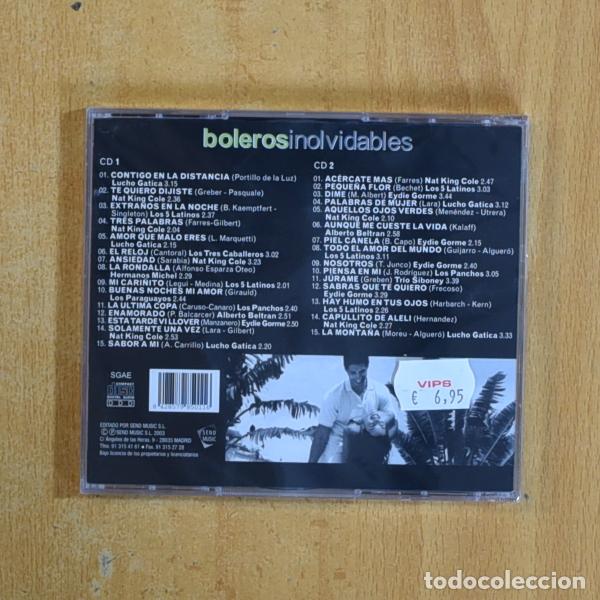 CDs de m&uacute;sica: VARIOS - BOLEROS INOLVIDABLES - CD - Foto 2