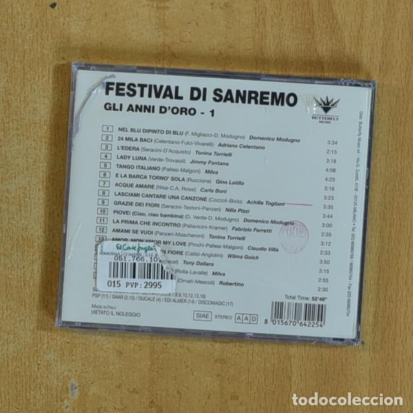 CDs de m&uacute;sica: VARIOS - SANREMO VOL 1 - CD - Foto 2