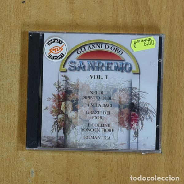 CDs de m&uacute;sica: VARIOS - SANREMO VOL 1 - CD - Foto 1
