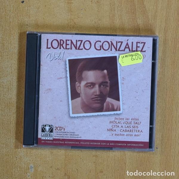 CDs de m&uacute;sica: LORENZO GONZALEZ - VOL 1 - CD - Foto 1