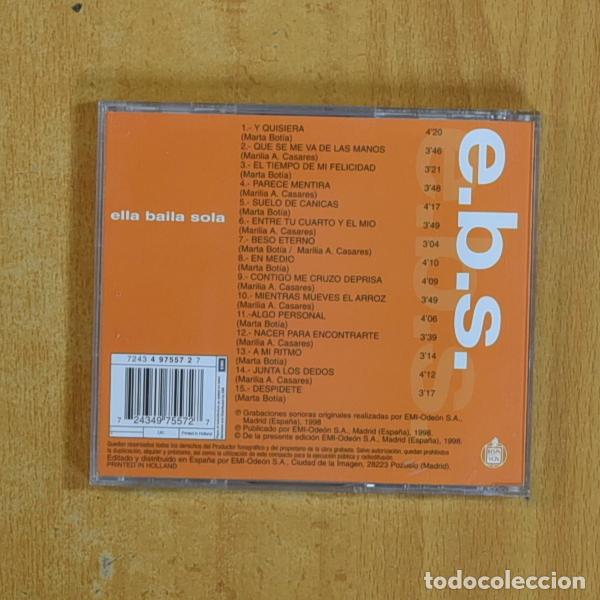 CDs de m&uacute;sica: ELLA BAILA SOLA - EBS - CD - Foto 2