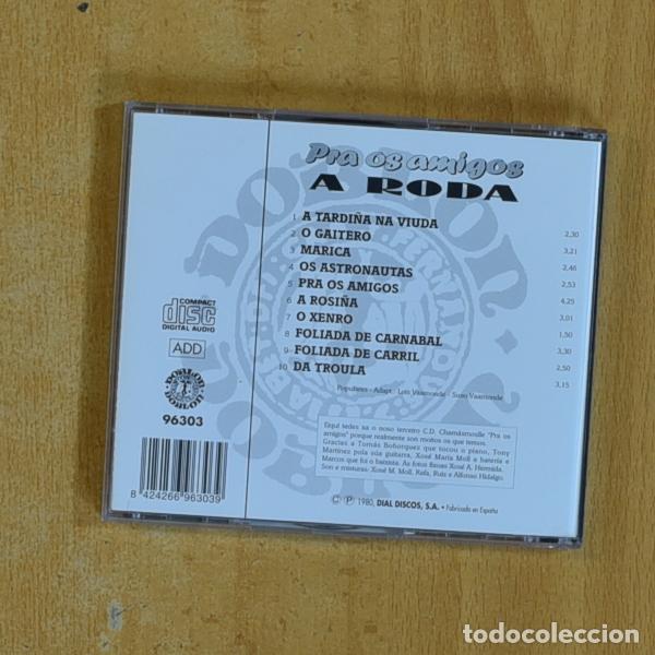 CDs de m&uacute;sica: A RODA - PRA OS AMIGOS - CD - Foto 2