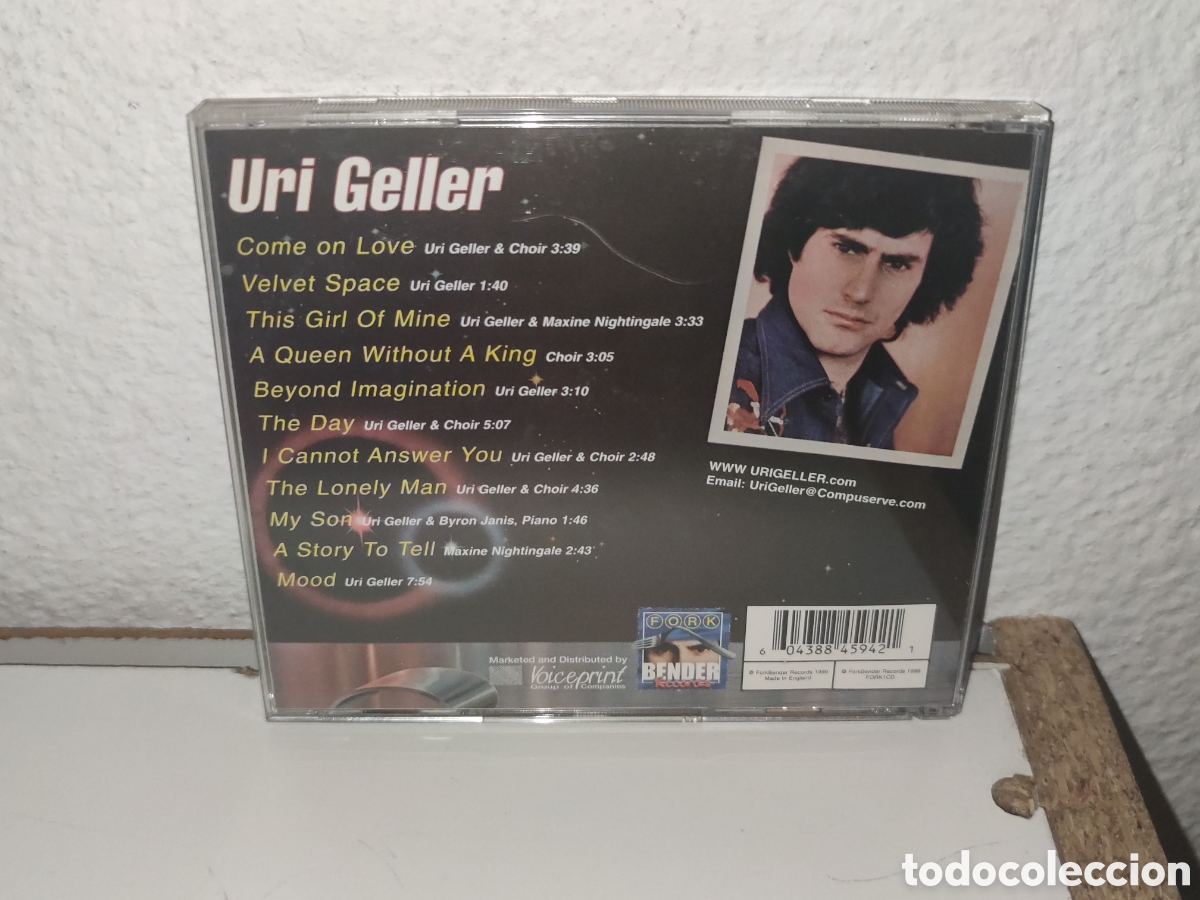 CDs de m&uacute;sica: Cd - Uri Geller &ndash; ForkBender Records &ndash; FORK1CD - Electronic, Jazz, Pop, New Age - Foto 2