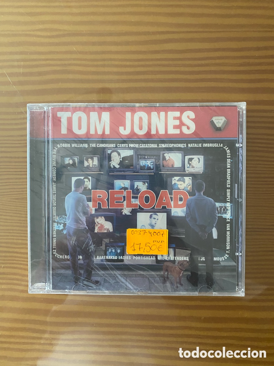 CDs de m&uacute;sica: Precintado!! CD de Tom Jones &ldquo;Reload&rdquo; - Foto 1
