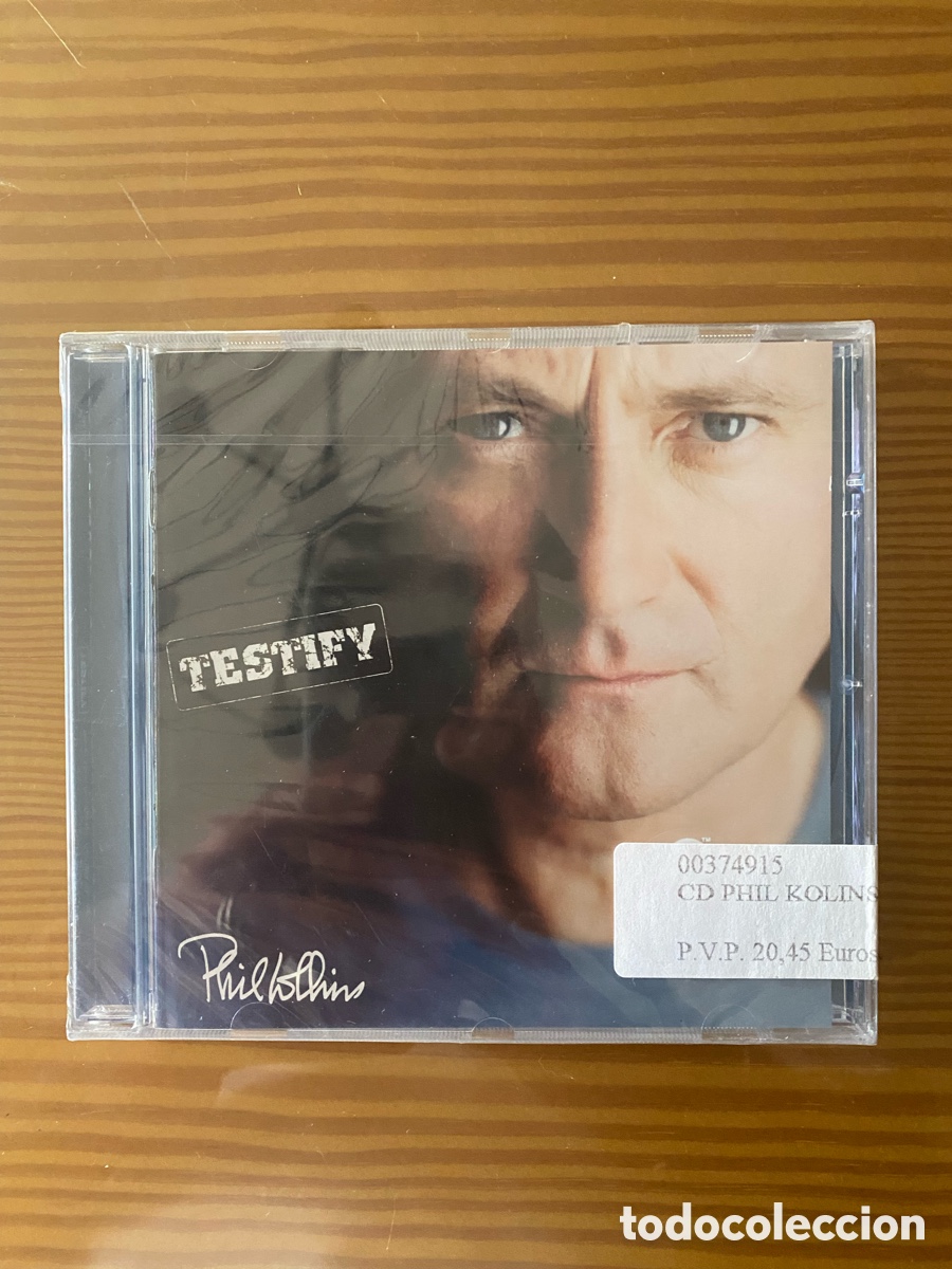CDs de m&uacute;sica: Precintado!! Cd de Philip collins &ldquo;Testify&rdquo; - Foto 1
