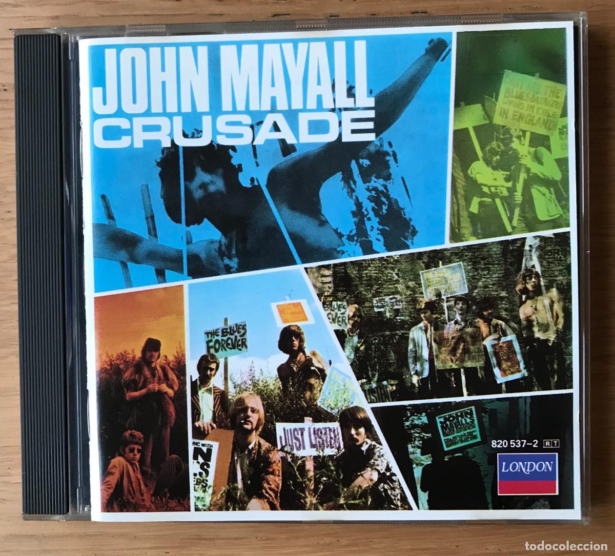 CDs de m&uacute;sica: JOHN MAYALL & THE BLUESBREAKERS: &rdquo;CRUSADE&rdquo; CD - BLUES ROCK - Foto 1