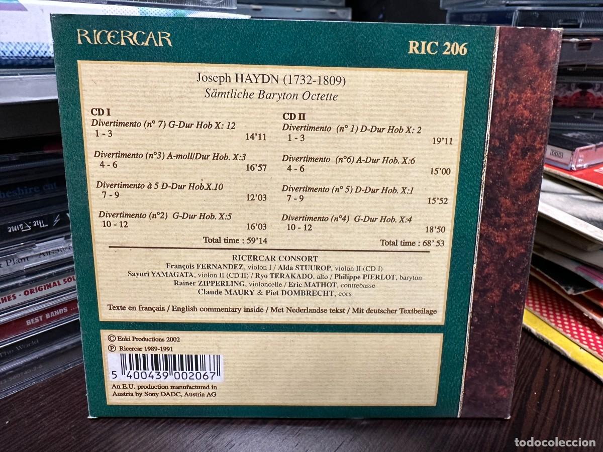CDs de m&uacute;sica: Haydn - Ricercar Consort - Complete Baryton Octets (2xCD) - Foto 2
