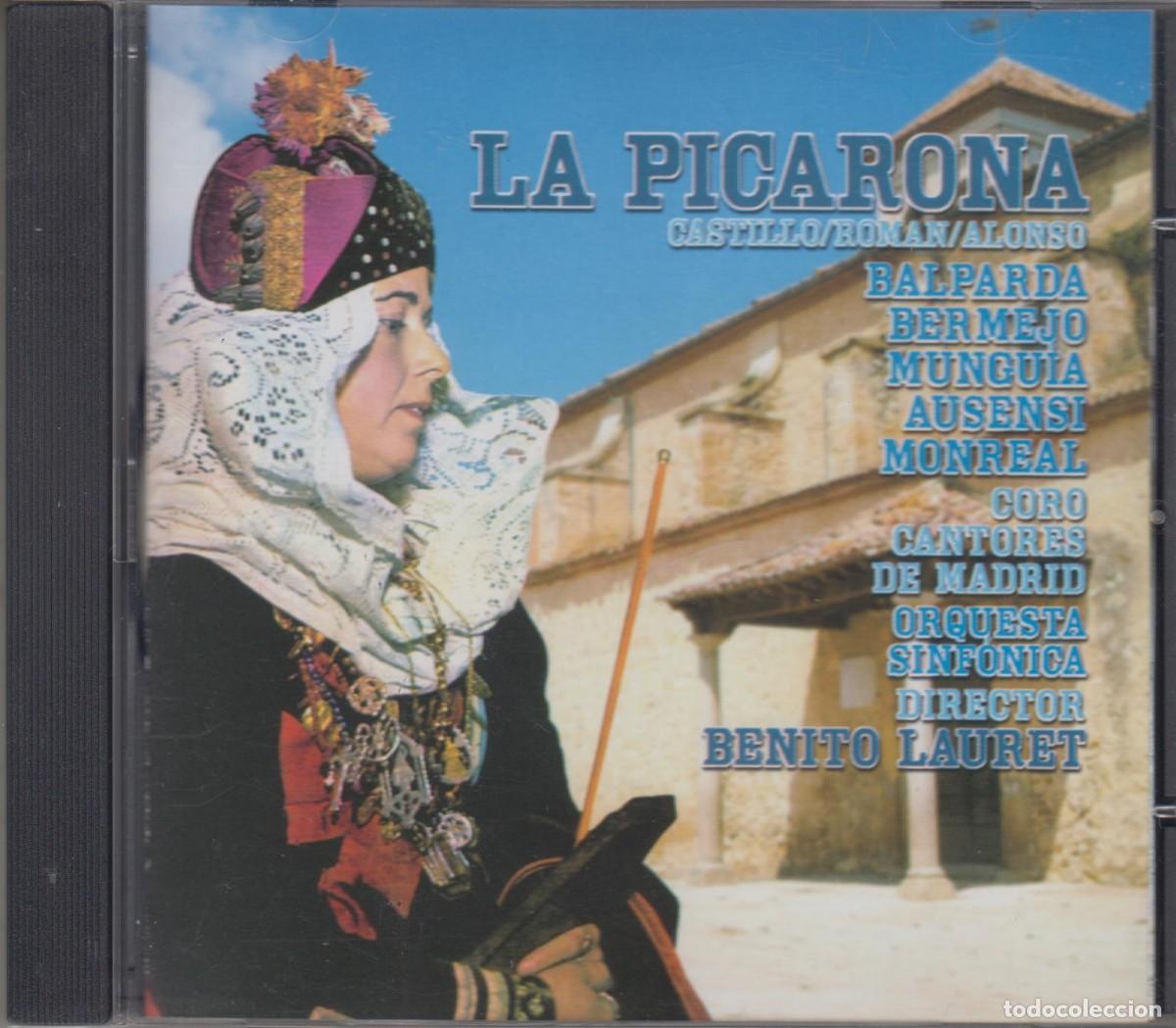 CDs de m&uacute;sica: La Picarona cd Benito Lauret 2003 RCA BMG Zarzuela