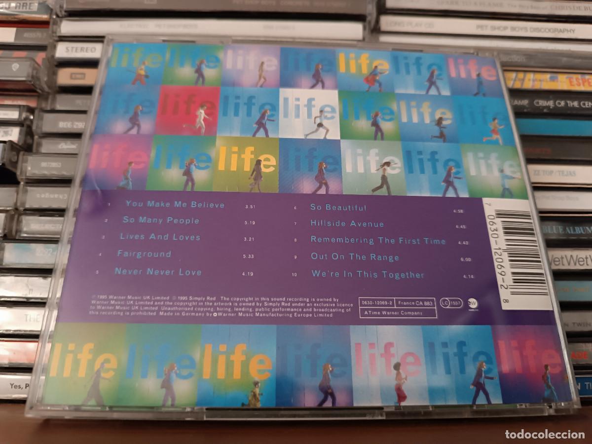 CDs de m&uacute;sica: Simply Red &lrm;&ndash; Life -cd - Foto 2