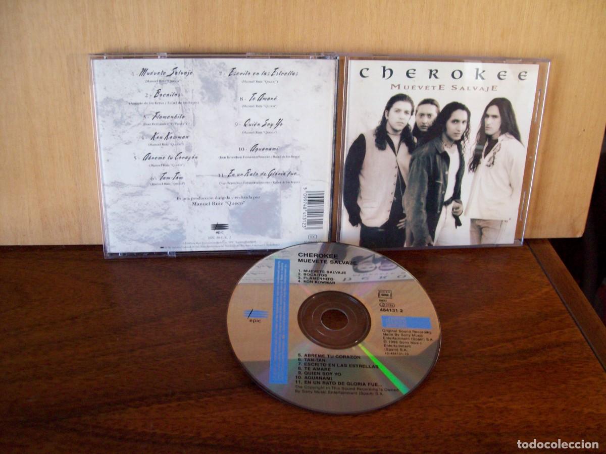 CDs de m&uacute;sica: CHEROKEE - MUEVETE SALVAJE - CD - Foto 1