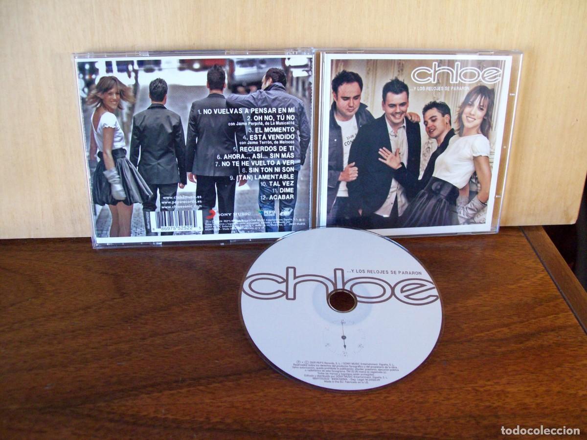 CDs de m&uacute;sica: CHLOE - Y LOS RELOJES SE PARARON CD COMO NUEVO - Foto 1