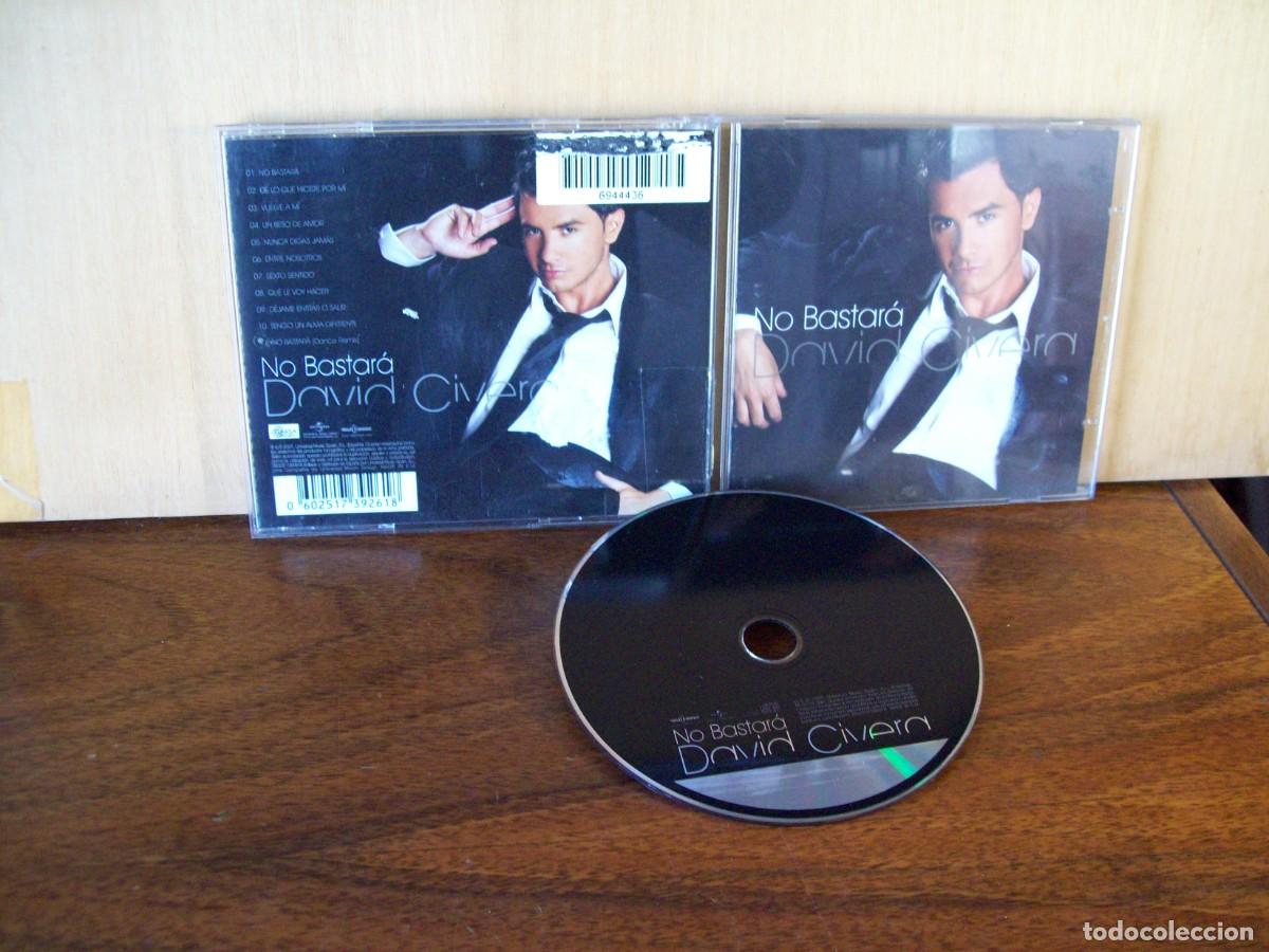 CDs de m&uacute;sica: DAVID CIVERA - NO BASTARA - CD - Foto 1