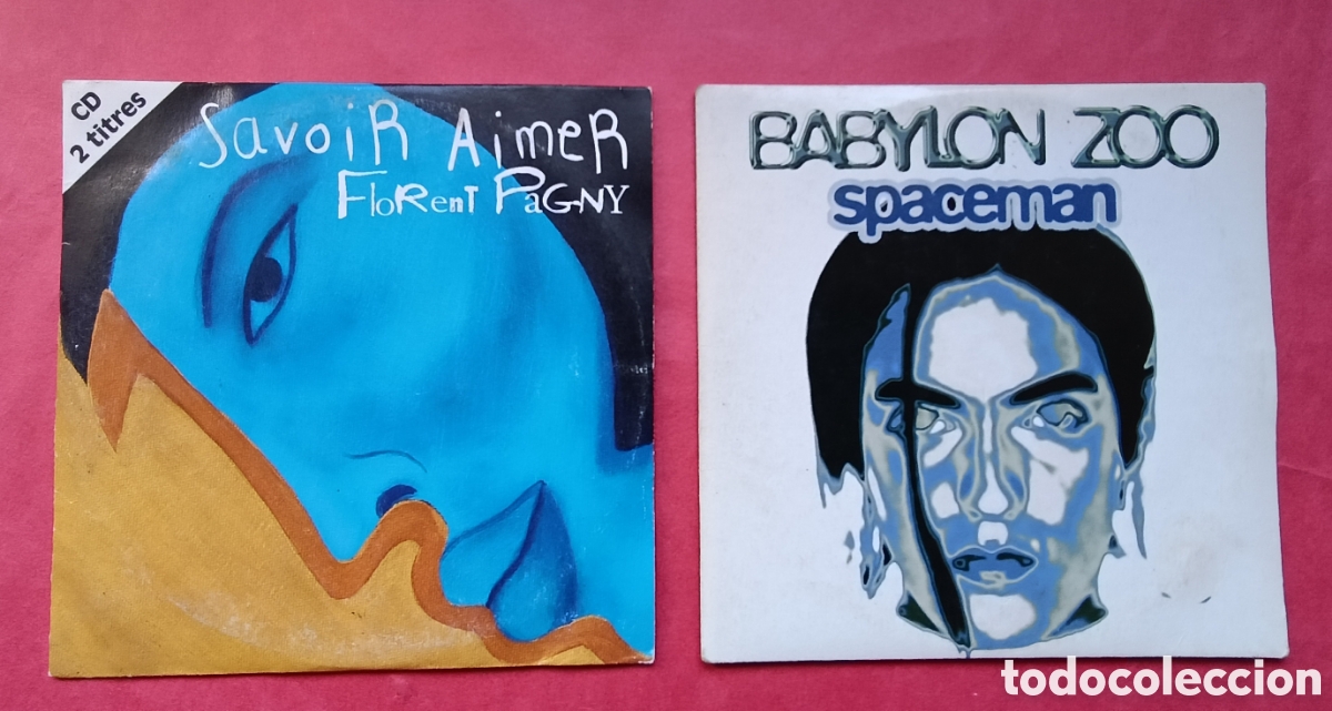 Lote de 2 CDs de 2 canciones cada uno