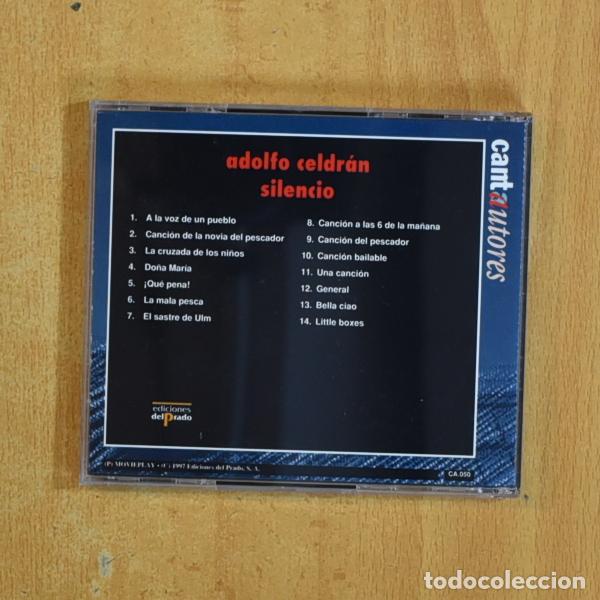 CDs de m&uacute;sica: ADOLFO CELDRAN - SILENCIO - CD - Foto 2