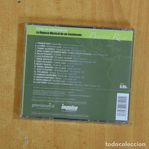 CDs de m&uacute;sica: VARIOS - PUERTO RICO - CD - Foto 2