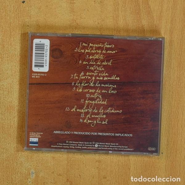 CDs de m&uacute;sica: PRESUNTOS IMPLICADOS - EL PAN Y LA SAL - CD - Foto 2