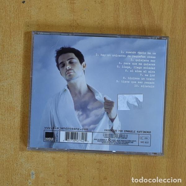 CDs de m&uacute;sica: ALEJANDRO SANZ - EL ALMA AL AIRE - CD - Foto 2
