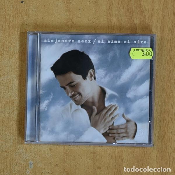 CDs de m&uacute;sica: ALEJANDRO SANZ - EL ALMA AL AIRE - CD - Foto 1