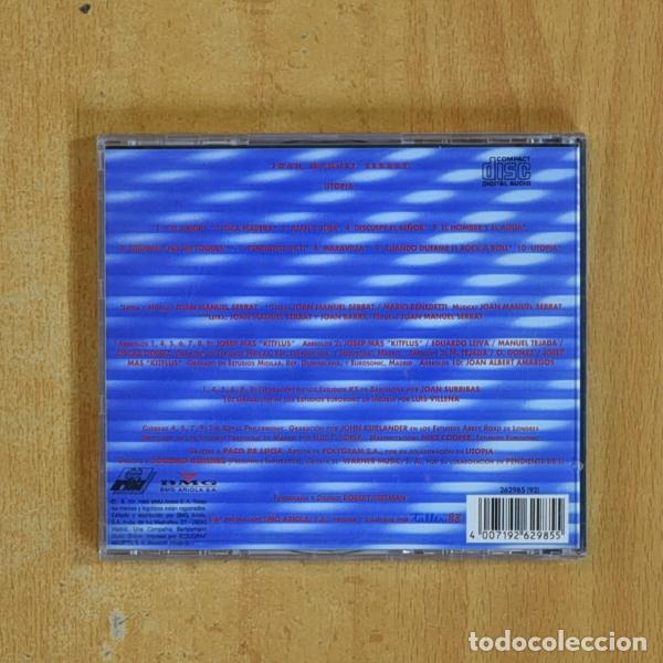 CDs de m&uacute;sica: JOAN MANUEL SERRAT - UTOPIA - CD - Foto 2