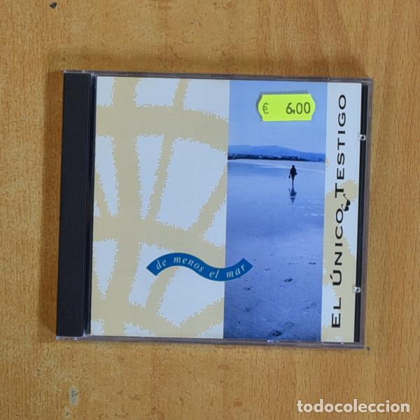 CDs de m&uacute;sica: EL UNICO TESTIGO - DE MENOS EL MAR - CD - Foto 1