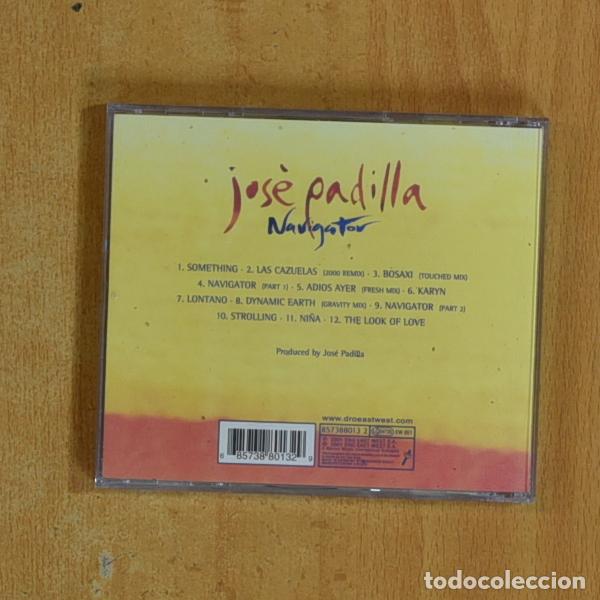 CDs de m&uacute;sica: JOSE PADILLA - NAVIGATOR - CD - Foto 2