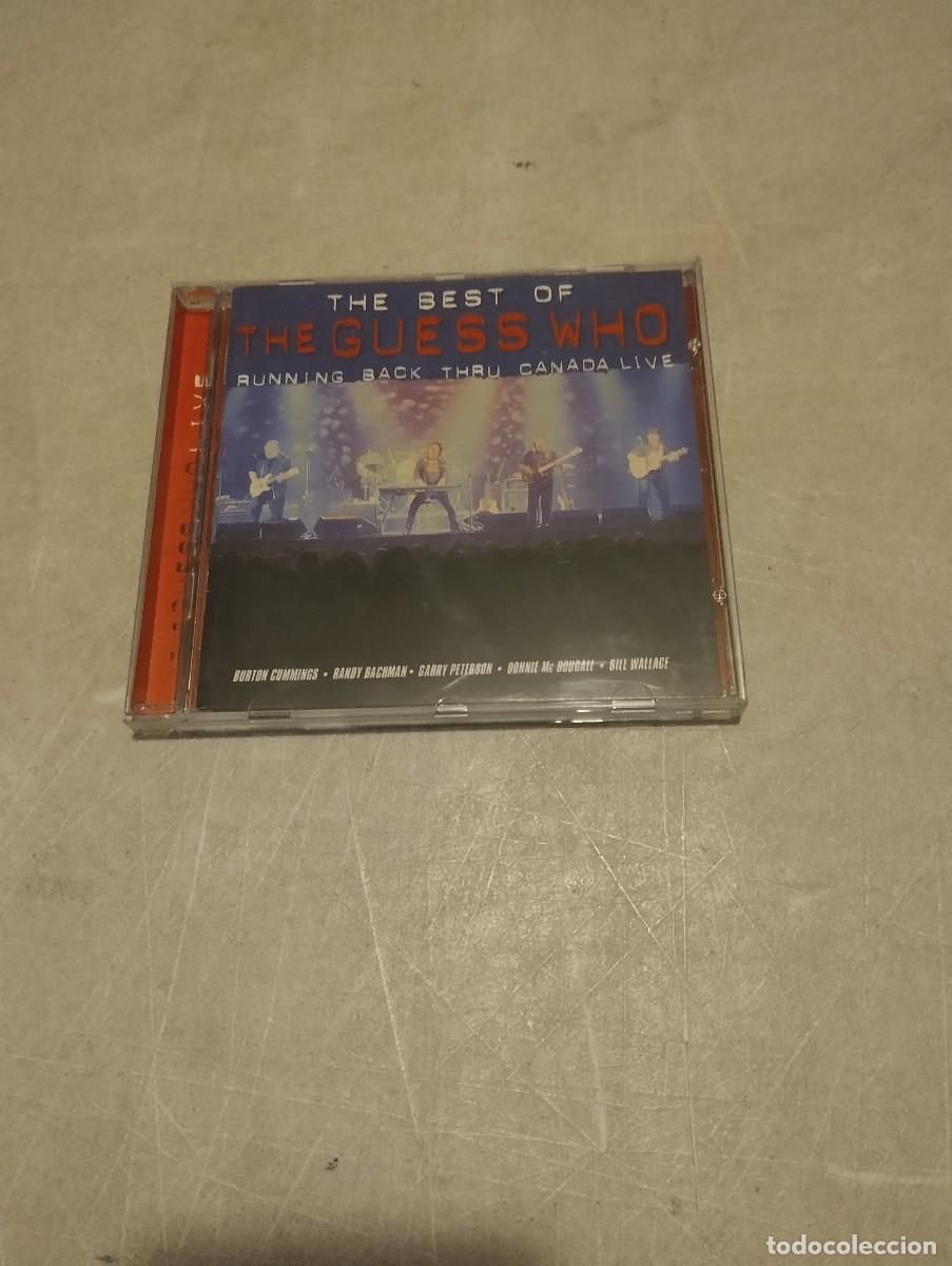CDs de m&uacute;sica: The Guess Who CD Running Back Thru Canada Live - Foto 1