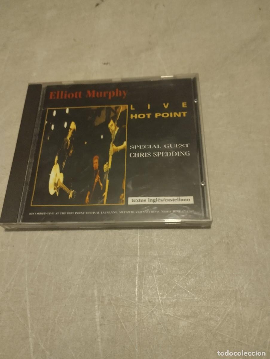 CDs de m&uacute;sica: Elliot Murphy CD Hot Point Live - Foto 1