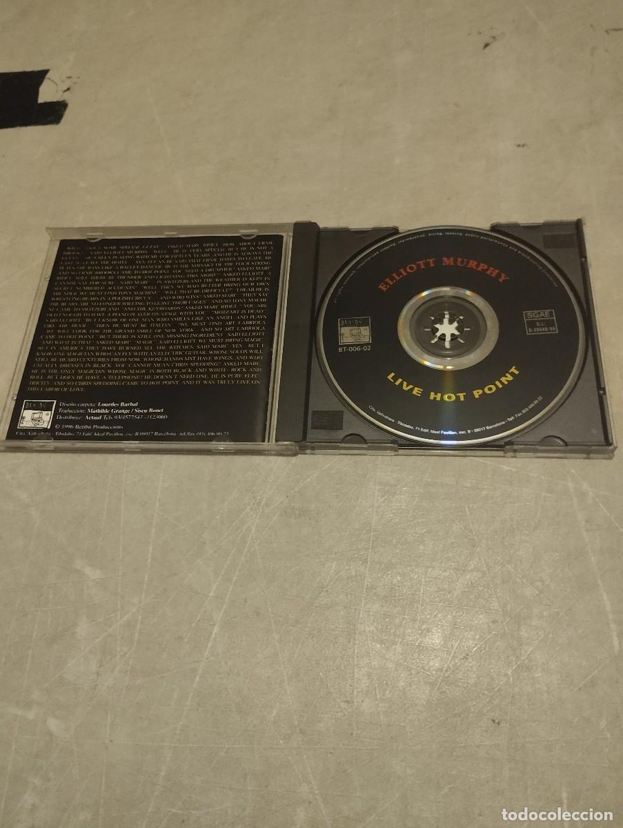CDs de m&uacute;sica: Elliot Murphy CD Hot Point Live - Foto 2