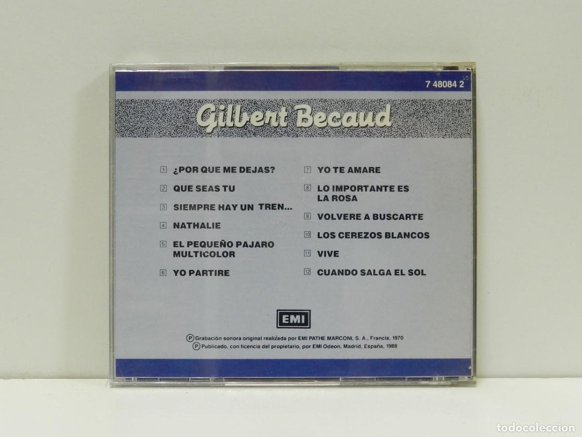 CDs de m&uacute;sica: DISCO CD. Gilbert B&eacute;caud &ndash; Voces De Oro. COMPACT DISC. - Foto 2