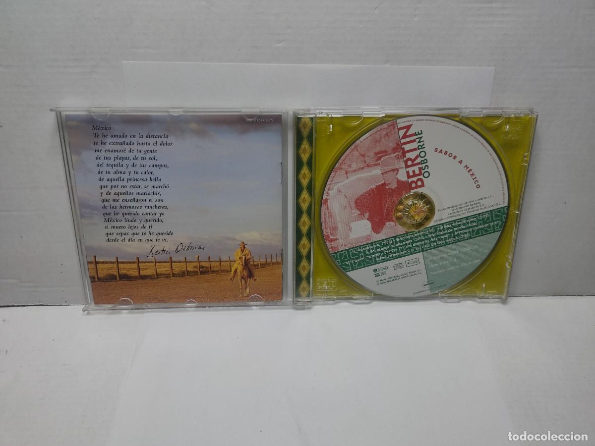 CDs de m&uacute;sica: CD - BERT&Iacute;N OSBORNE - SABOR A M&Eacute;XICO - UNIVERSAL 1999 - Foto 3