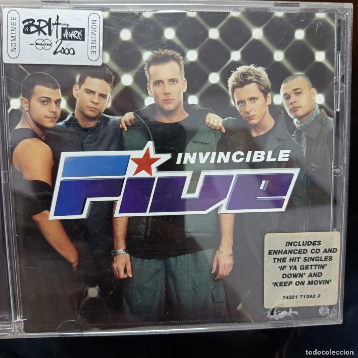 CDs de m&uacute;sica: FIVE, INVINCIBLE. CD - Foto 1