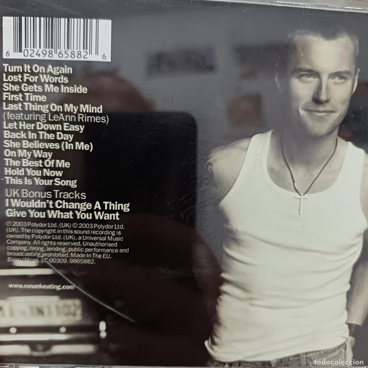 CDs de m&uacute;sica: RONAN KEATING, TURN IT ON. CD - Foto 2