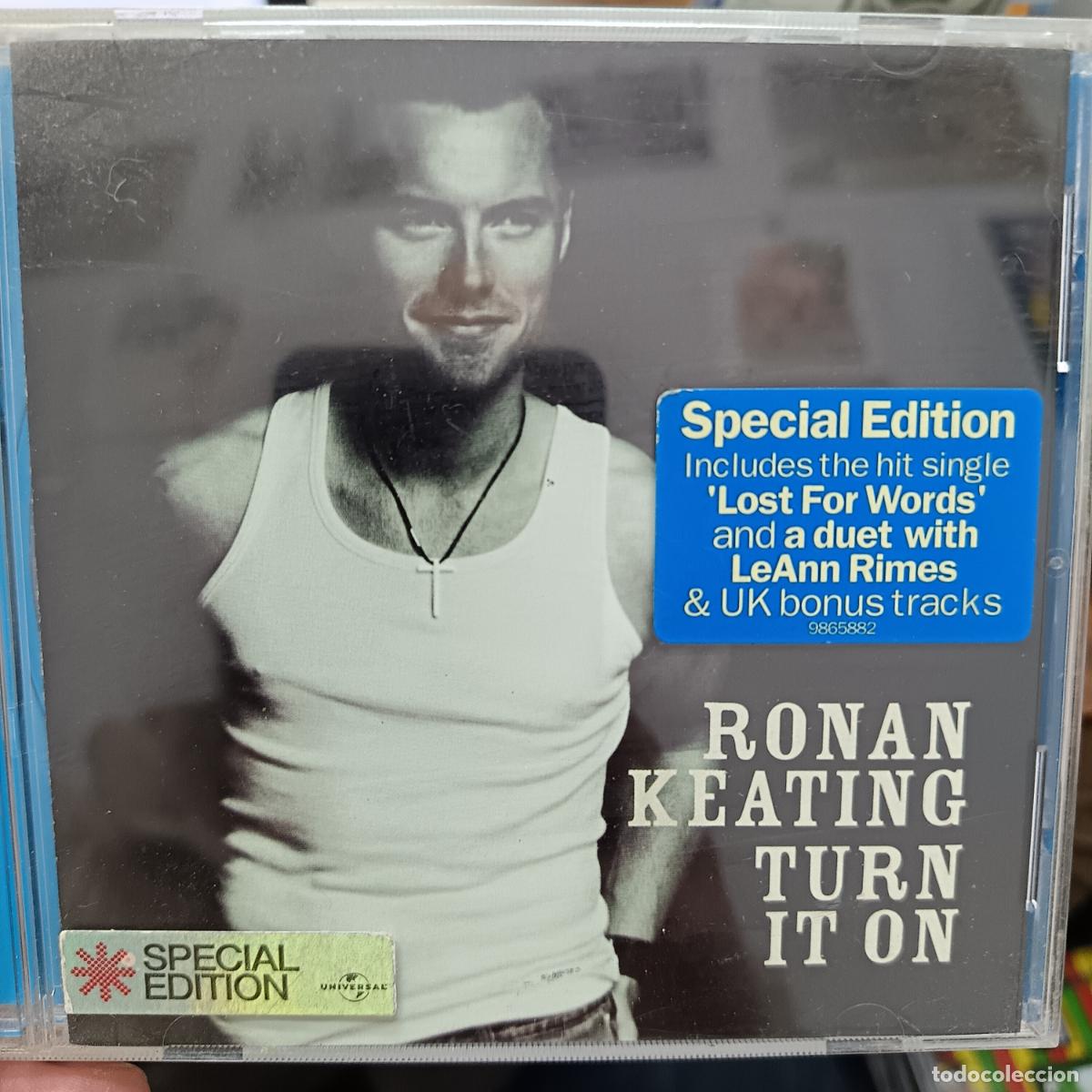 CDs de m&uacute;sica: RONAN KEATING, TURN IT ON. CD - Foto 1