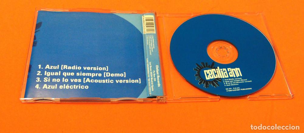 CDs de m&uacute;sica: CECILIA ANN &ndash; Azul .- CD EP 1998 - Foto 3