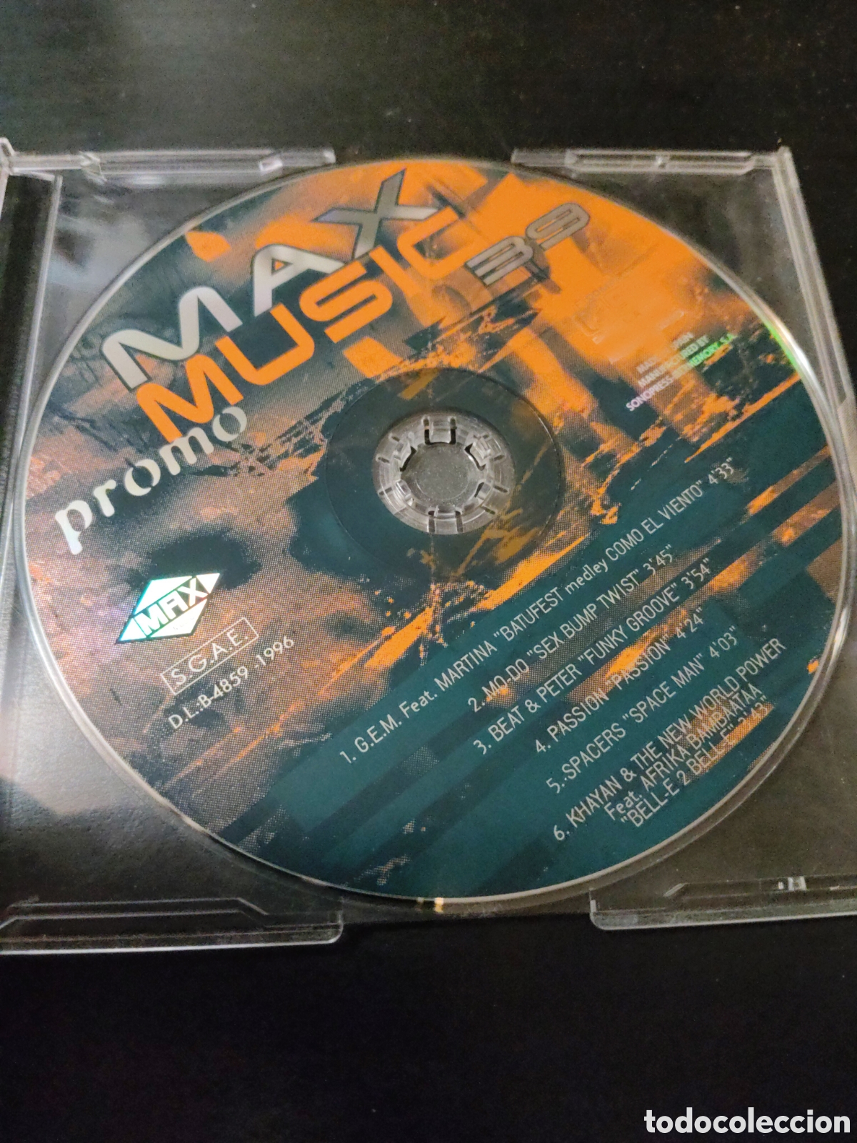 CDs de m&uacute;sica: Promo Max 39 Cd single promo - Foto 2