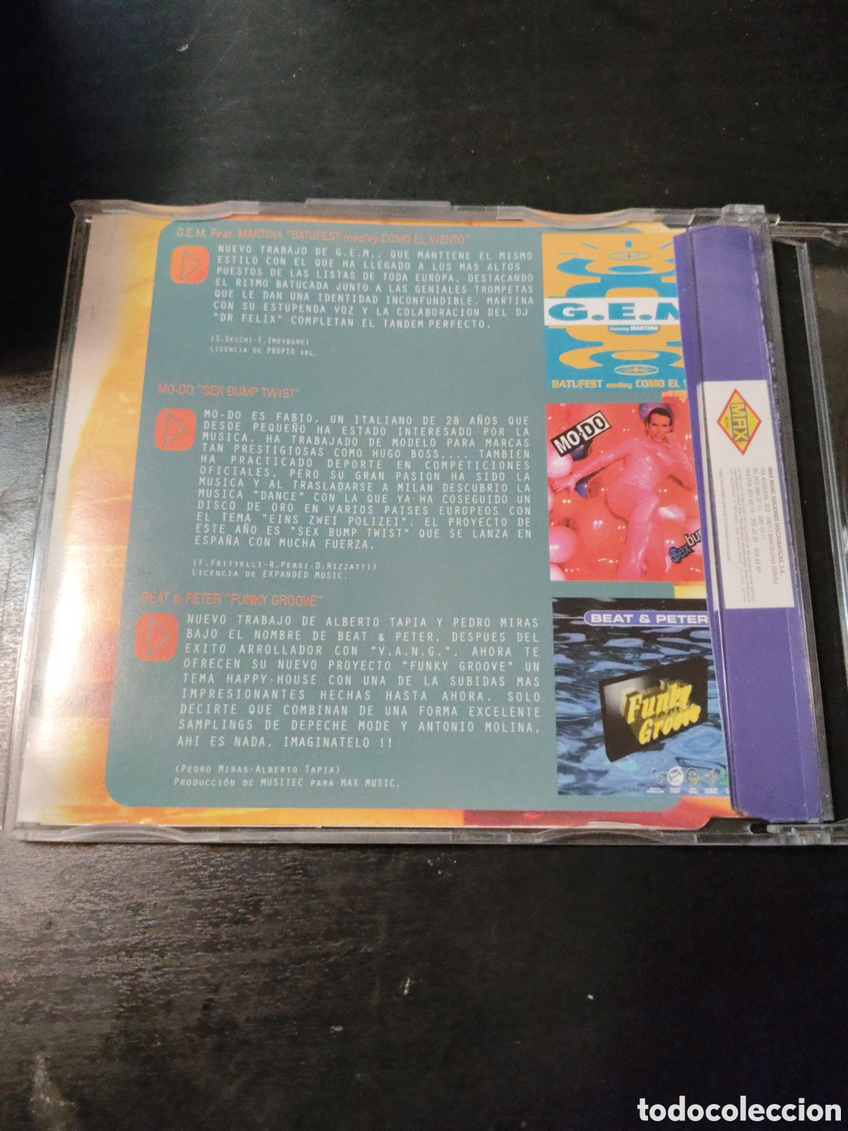 CDs de m&uacute;sica: Promo Max 39 Cd single promo - Foto 3