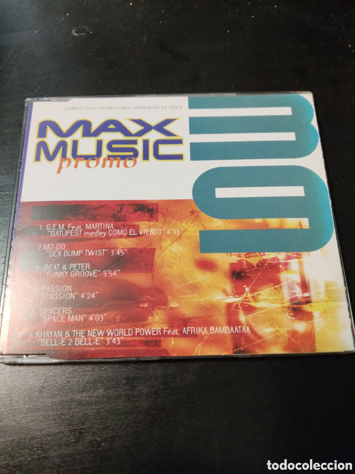 CDs de m&uacute;sica: Promo Max 39 Cd single promo - Foto 1