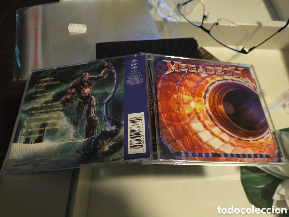 CDs de m&uacute;sica: Megadeth CD super collider 2013 - Foto 1