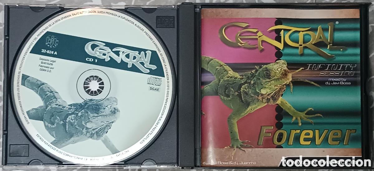 CDs de m&uacute;sica: CD CENTRAL FOREVER . 3 CD . BIT MUSIC - Foto 3