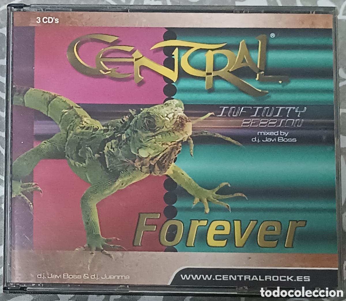 CDs de m&uacute;sica: CD CENTRAL FOREVER . 3 CD . BIT MUSIC - Foto 1