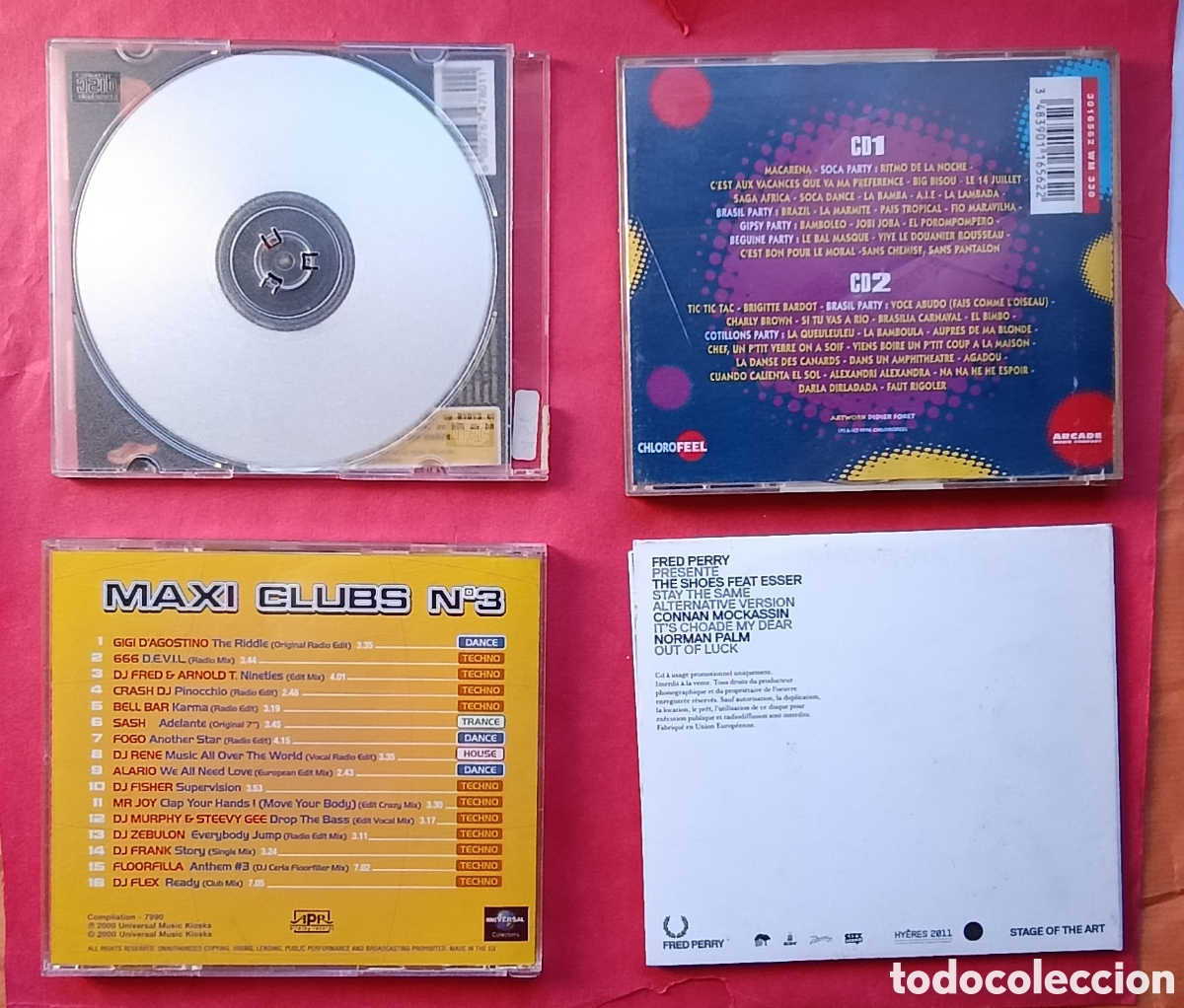 CDs de m&uacute;sica: Lote de 4 CDs, -(uno de ellos doble) - Foto 2