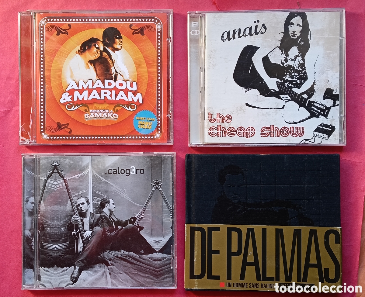 CDs de m&uacute;sica: Lote de 4 CDs,canci&oacute;n francesa - Foto 1