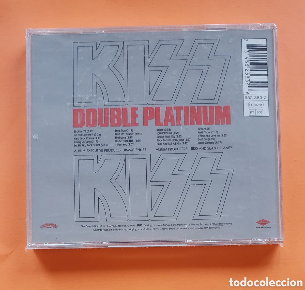 CDs de m&uacute;sica: Cd PRECINTADO . KISS . Double Platinum . - Foto 2