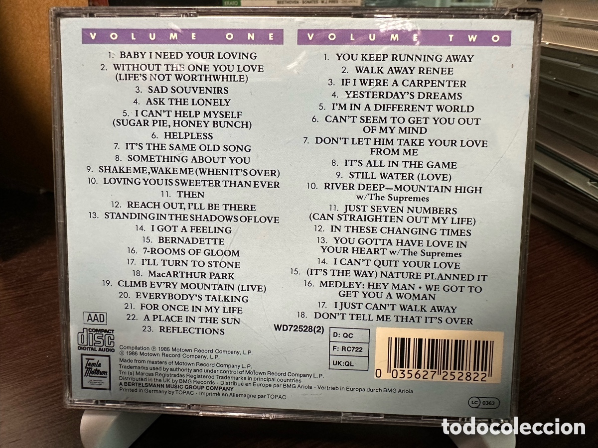 CDs de m&uacute;sica: The Four Tops - Anthology (2xCD, Comp) - Foto 2