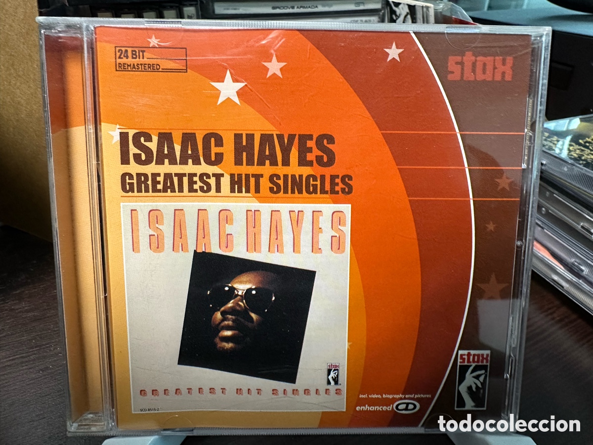 CDs de m&uacute;sica: Isaac Hayes - Greatest Hit Singles (CD, Comp) - Foto 1