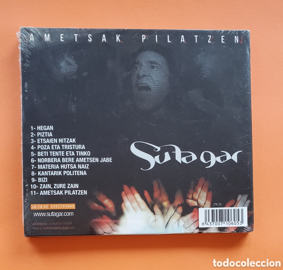 CDs de m&uacute;sica: SUTAGAR . Ametsak Pilatzen . Precintado !! - Foto 2