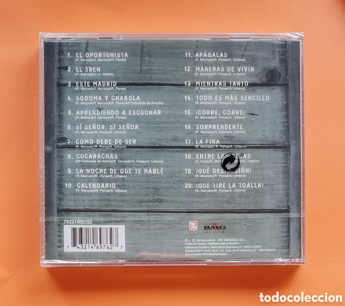 CDs de m&uacute;sica: Cd PRECINTADO . LE&Ntilde;O . Maneras de Vivir . - Foto 2