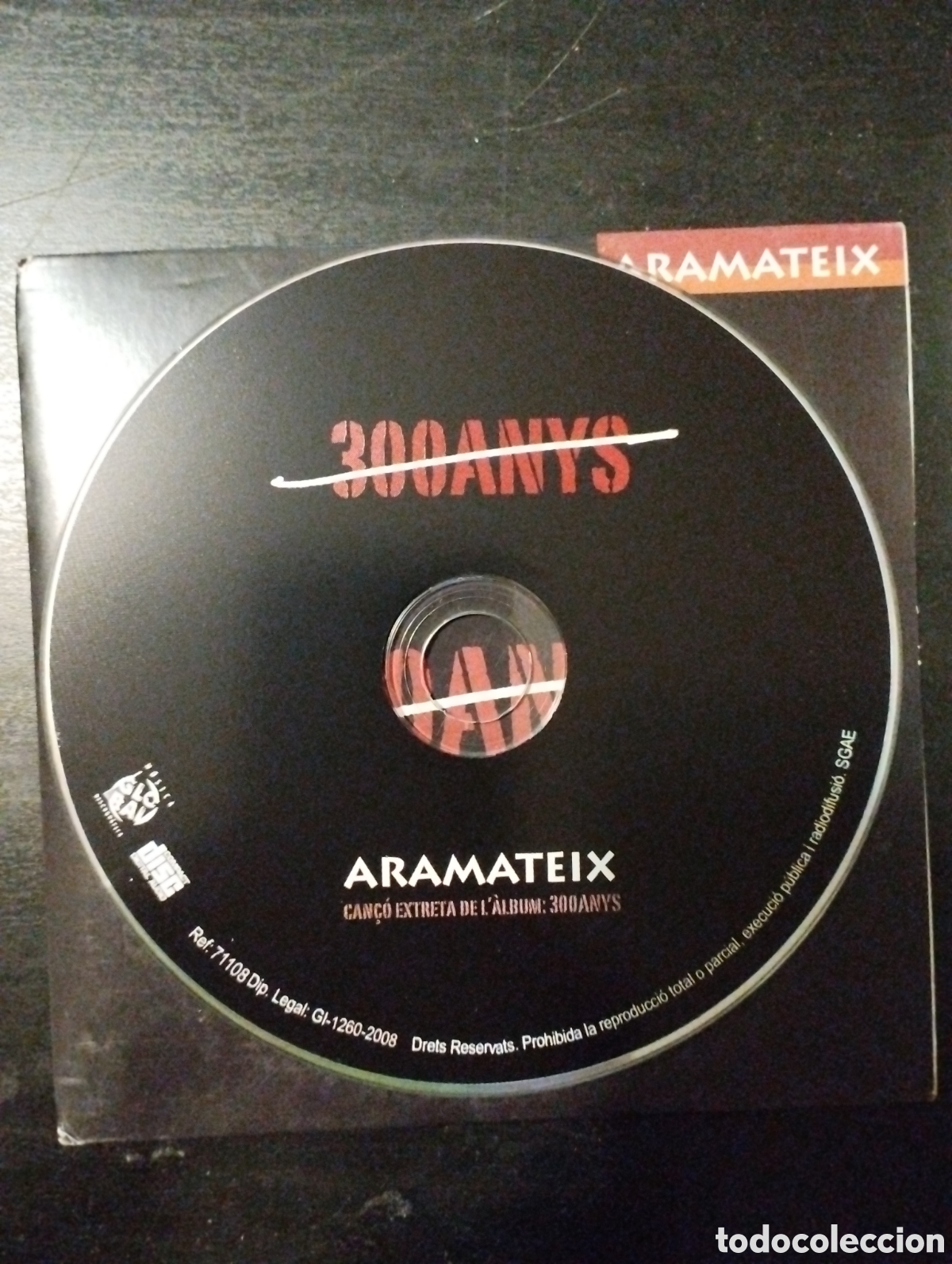 CDs de m&uacute;sica: Aramateix - 300 anys. CD, single. Titot - Foto 3