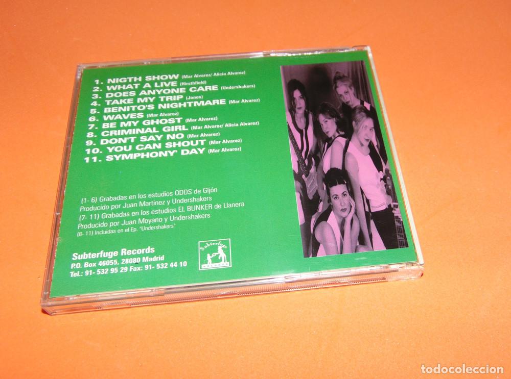 CDs de m&uacute;sica: UNDERSHAKERS &lrm;&ndash; Nightshow - CD 1996 - Foto 2